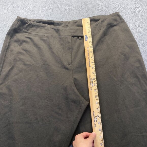 Eileen Fisher Dress Pants Women's Size 3X,Zipper,Stretch,Wide Leg - Picture 5 of 9